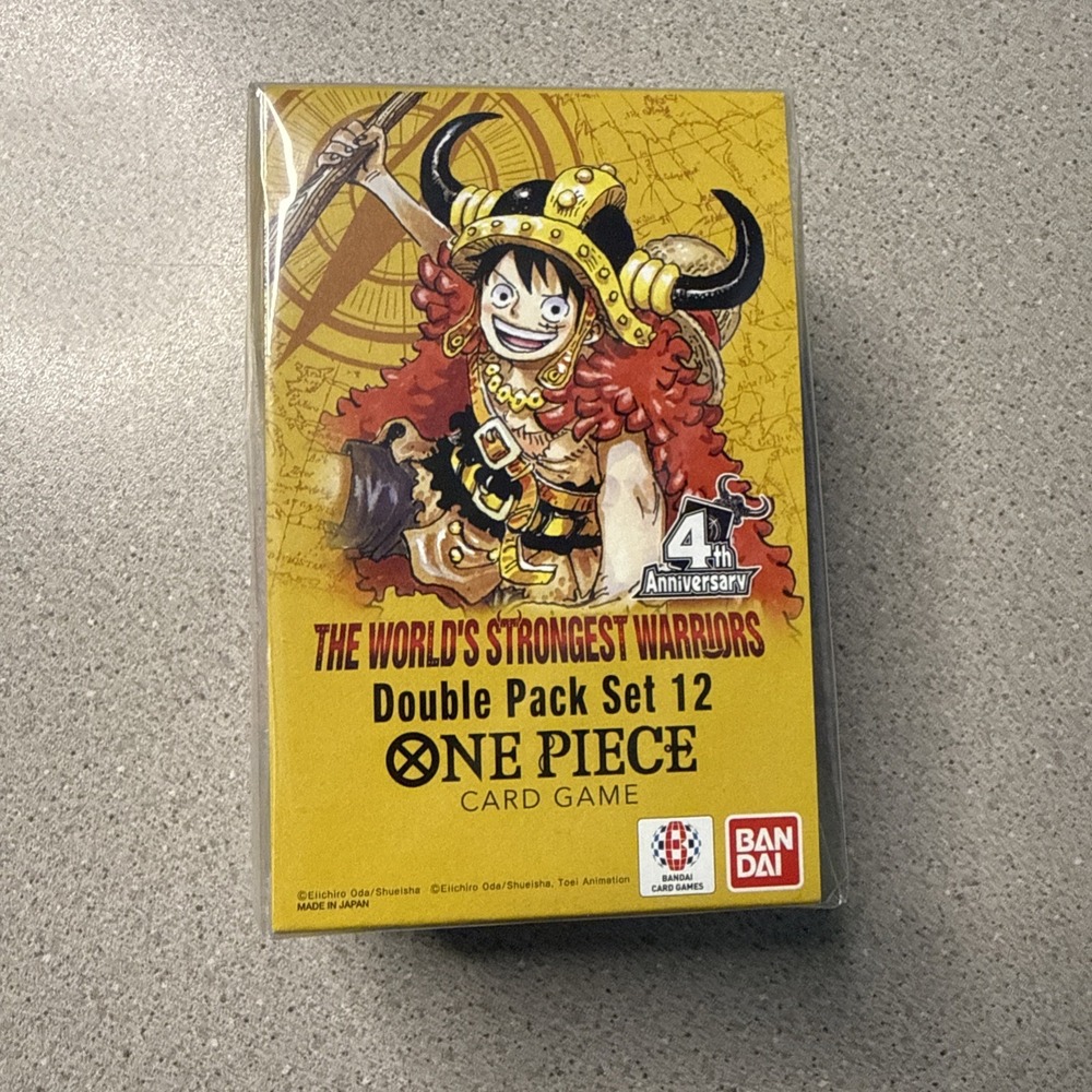 One Piece Card Game Double Pack Set 12 The World's Strongest Warriors OP-17